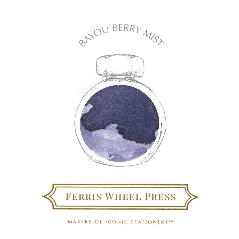 Ferris Wheel Press Fountain Pen Ink - Bayou Berry Mist 38ml image number 1